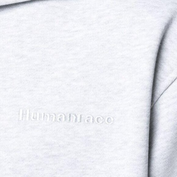 Adidas XS Pharrell Williams Humanrace Basic Premium Hoodie Men Women Casual Gray - Picture 4 of 8